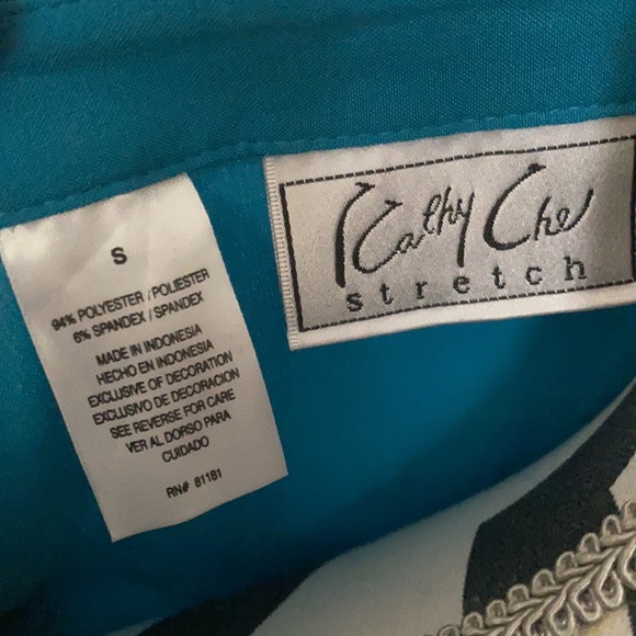 NWT - TEAL COLORED 3/4 SLEEVE TOP - Picture 5 of 5